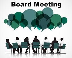 Board meeting illustration