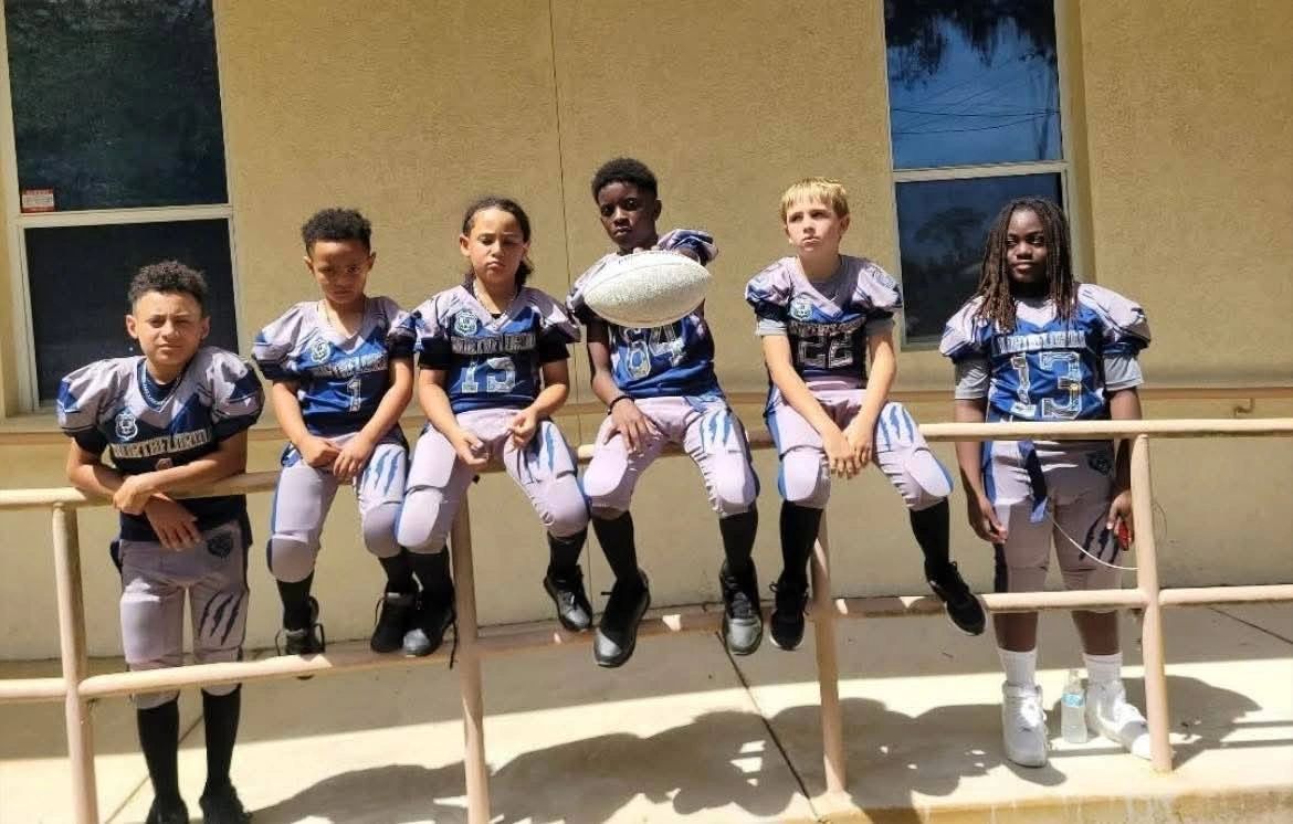 West Augustine Legends youth football players